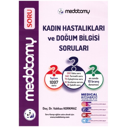 Medotomy Kadın Hastalıkları ve Doğum Soruları / Vakkas Korkmaz